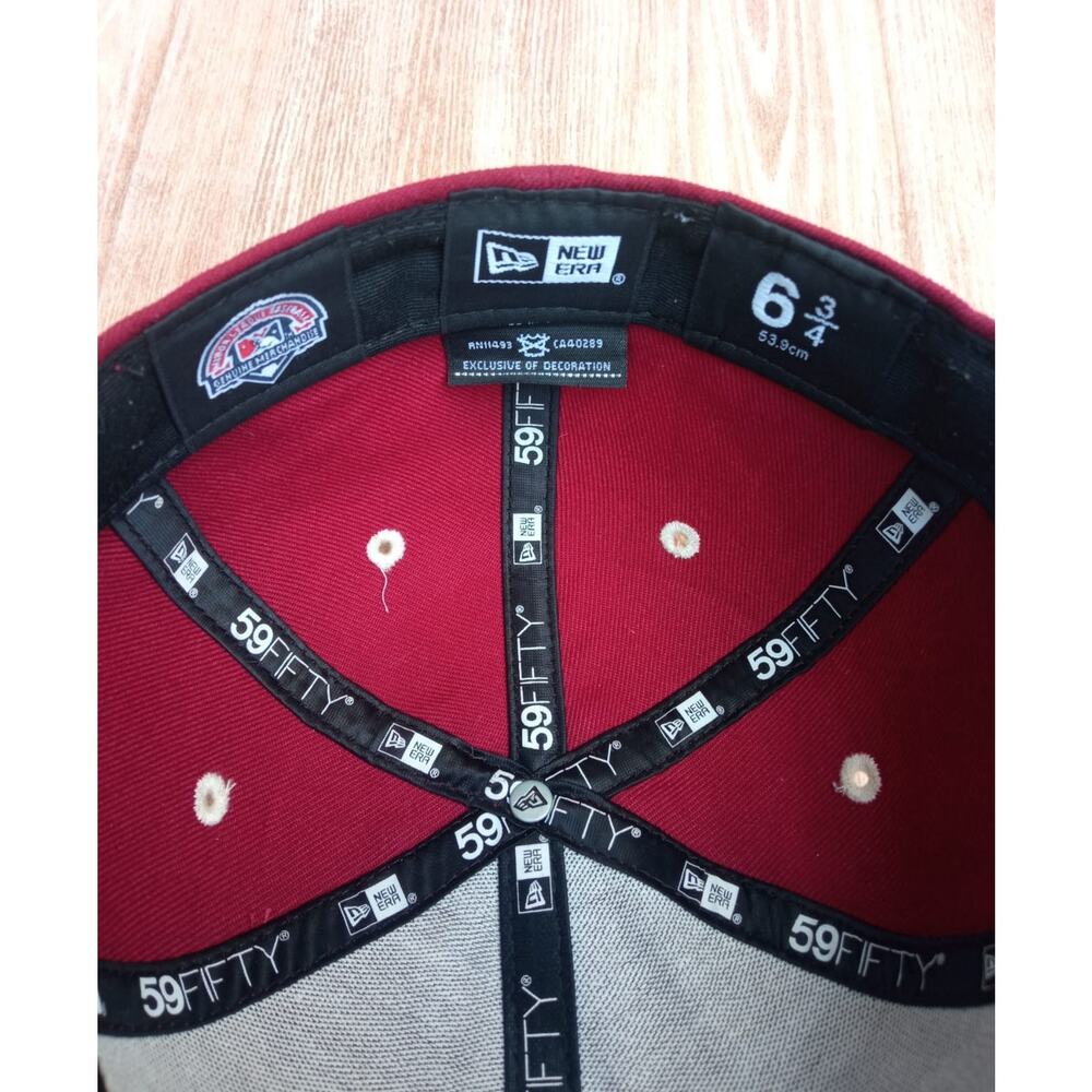 New Era 59Fifty Frisco RoughRiders Hat Ball Cap Red Size 6 3/4 MiLB - Picture 9 of 9